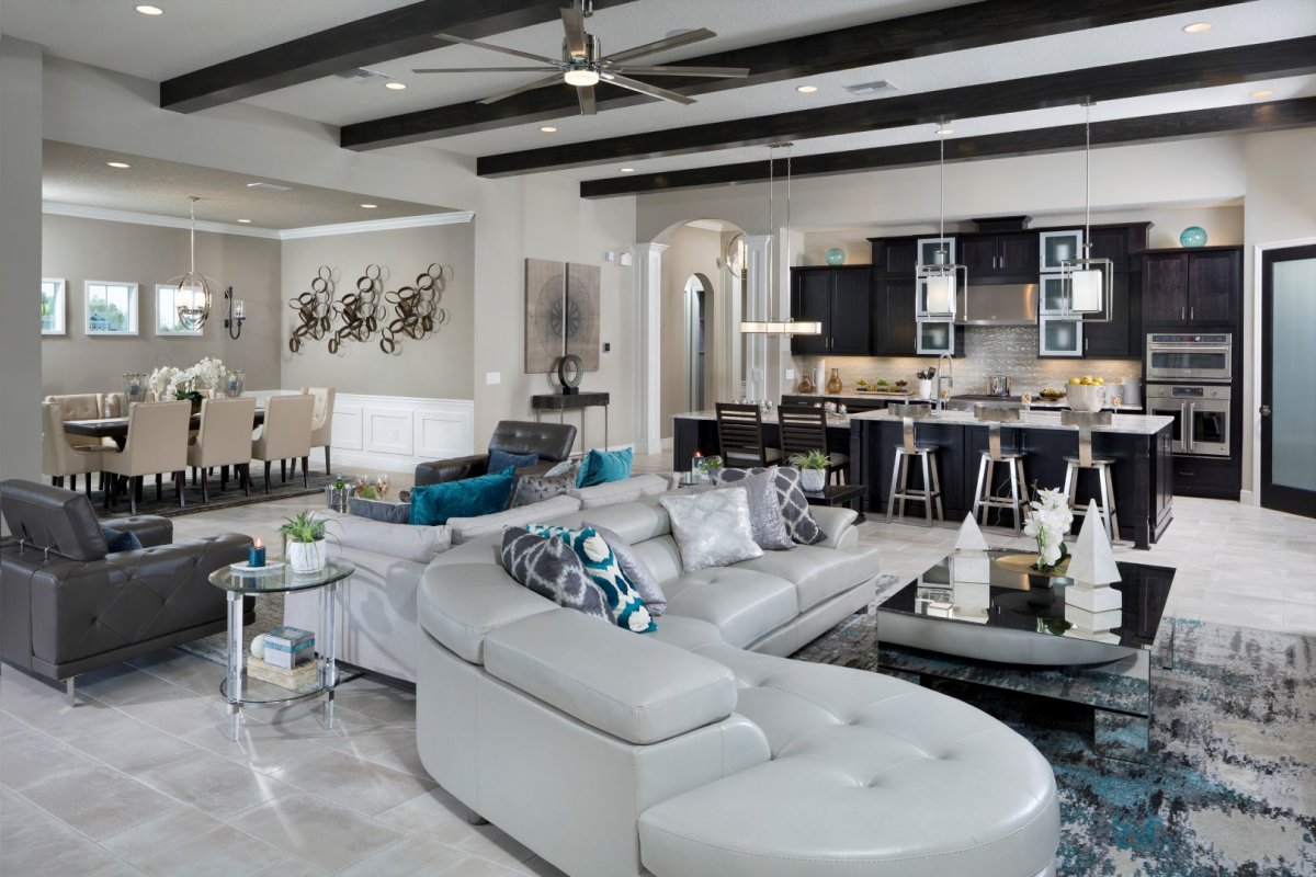 New Home Floorplans in Key West II Detail Floorplan