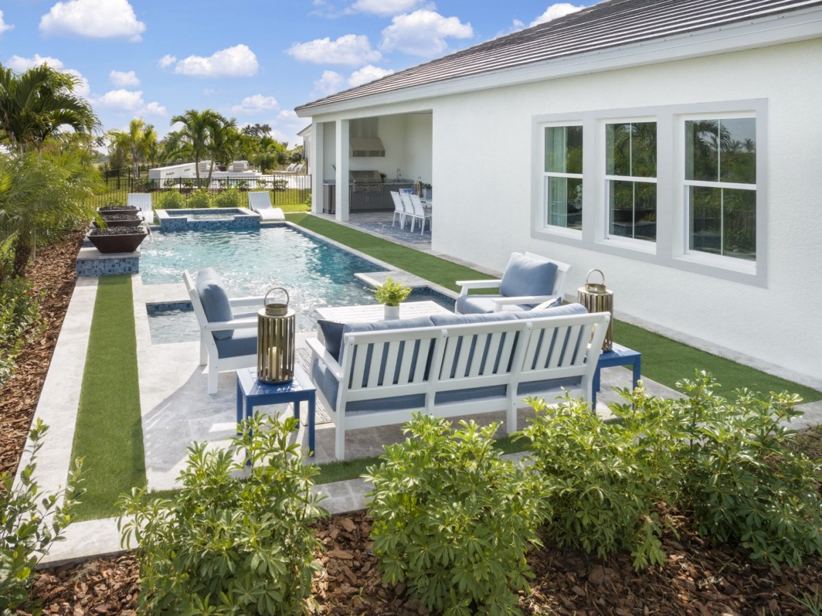 New Home Floorplans in Venice Gasparilla II Detail Floorplan