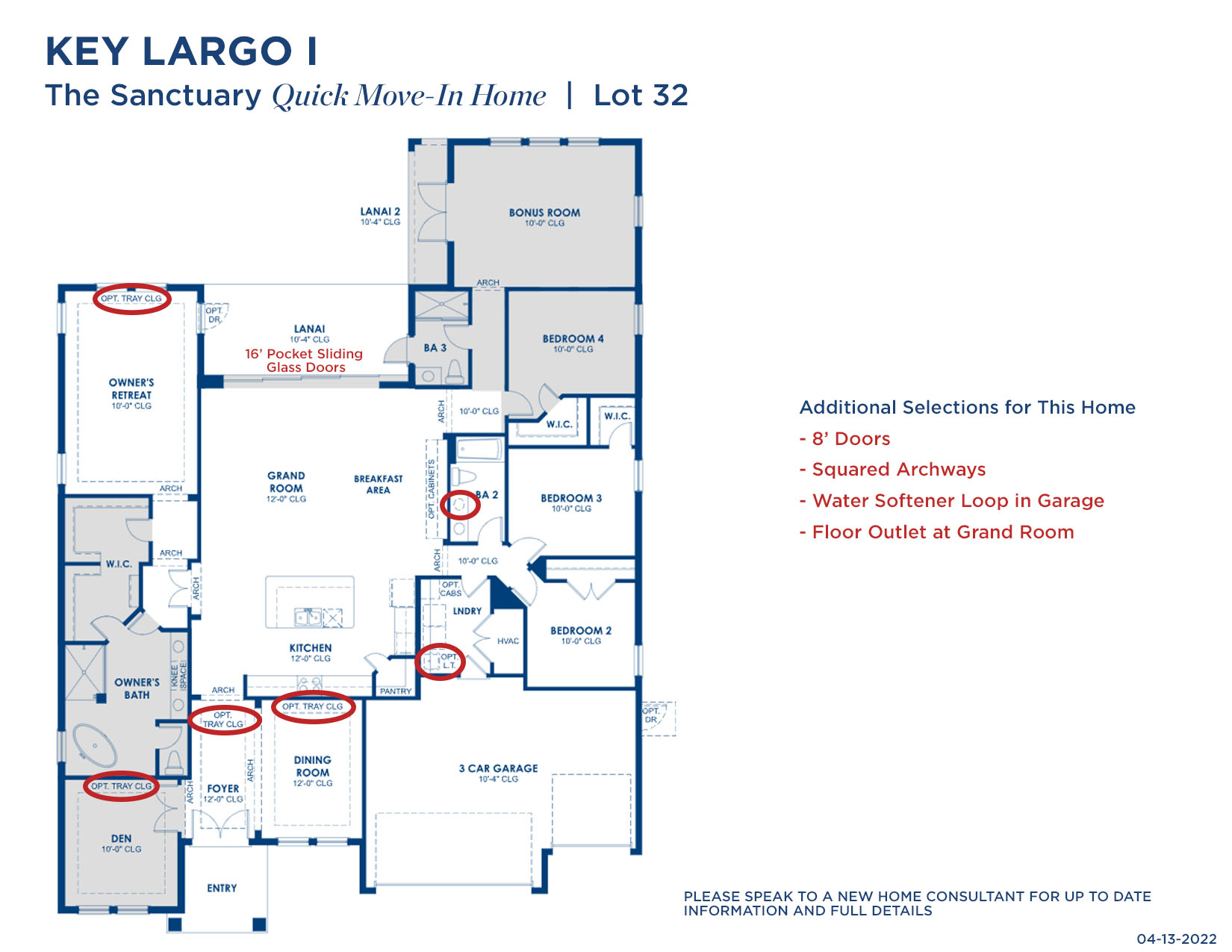 TS KEY LARGO I  32 041322 Floorplan