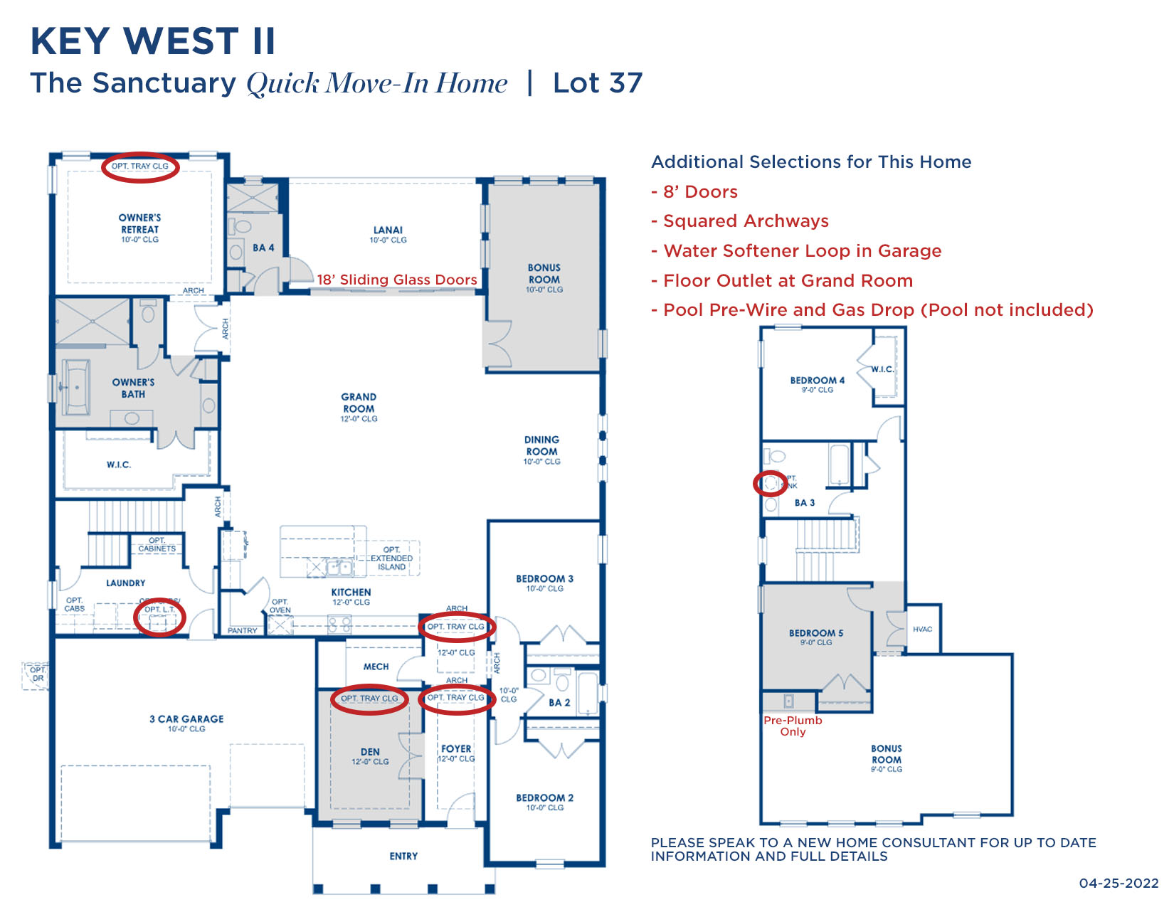 TS KEY WEST II 37 042522 Floorplan