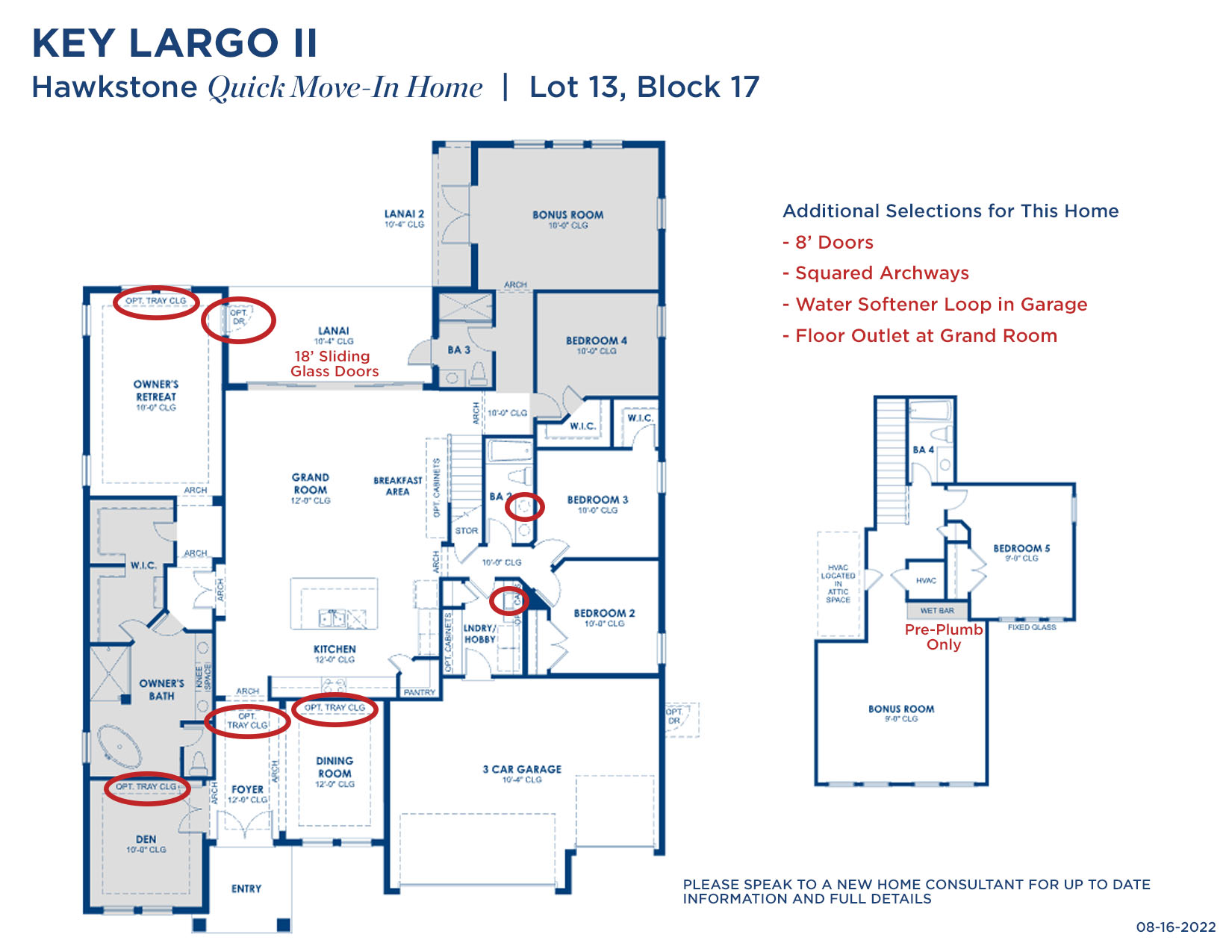 HS70 KEY LARGO II 13-17 081522 Floorplan